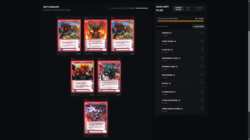 Deck Builder Preview